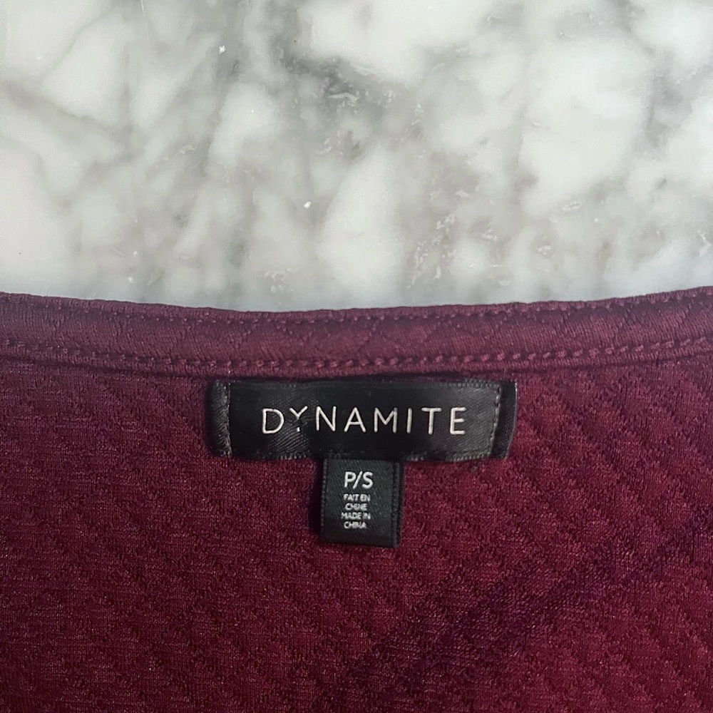 Dynamite Peplum Top - Picture 3 of 3